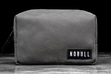 Nobull Waxed Canvas Kit Men's Bags Grey | Australia (HJ1928)